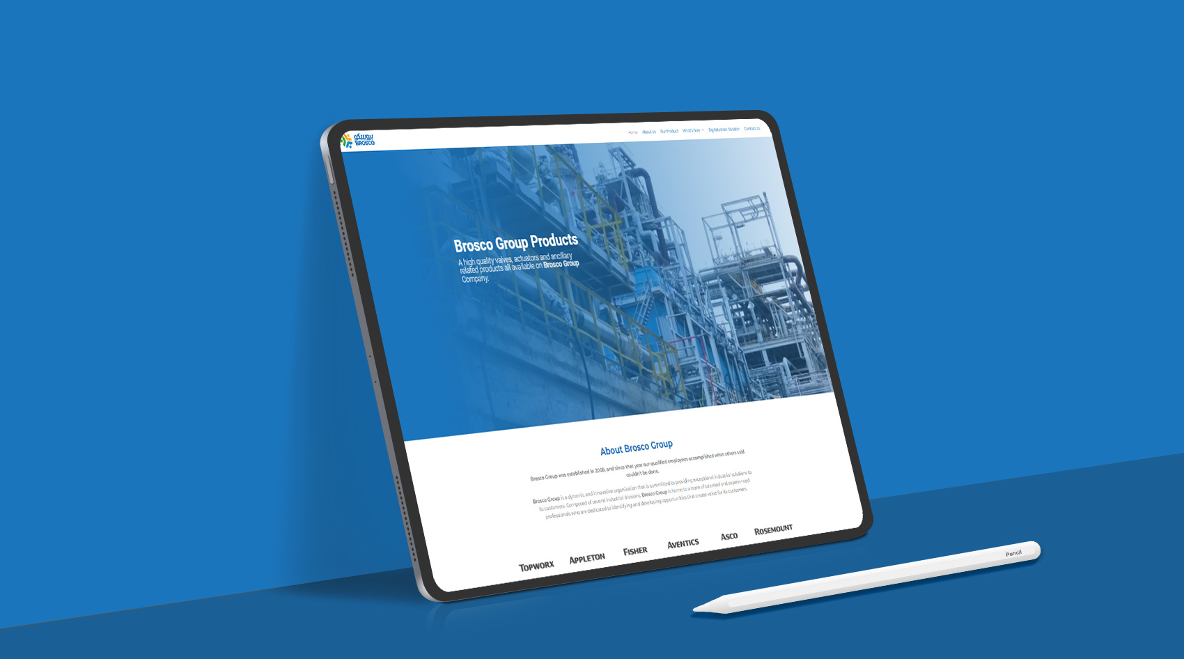 Launching Brosco Group Website - broscogroup